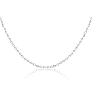 Lantisor argint rodiat 1,5 mm x 45 cm DiAmanti FZB027-45cm-SL (Argint 925‰ 0,95 g.)